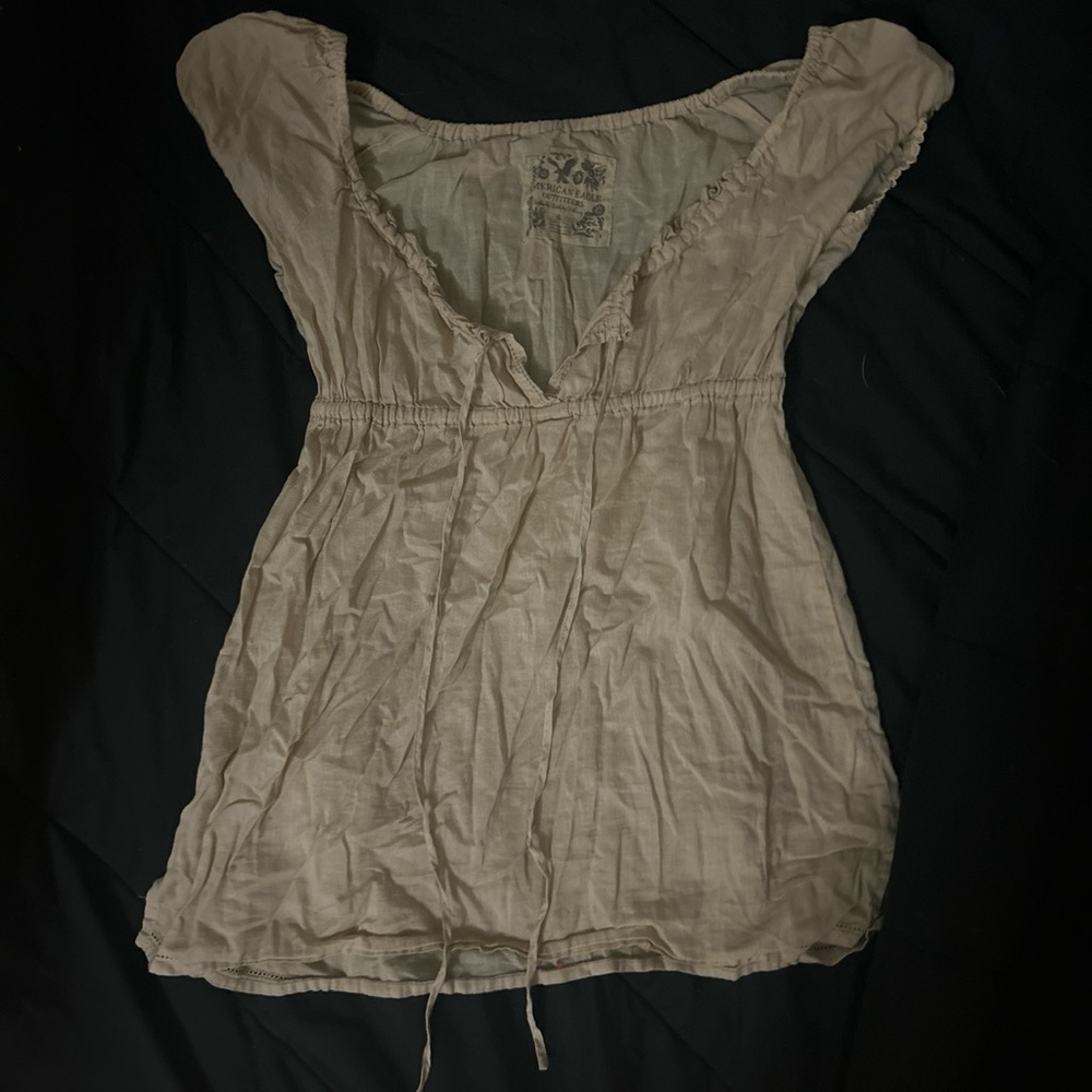 vintage American eagle outfitter babydoll top